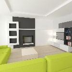 Bytový dizajn obývačka 2