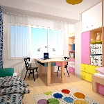 Bytový dizajn detská izba