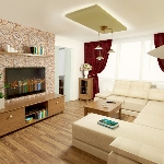Bytový dizajn obývačka